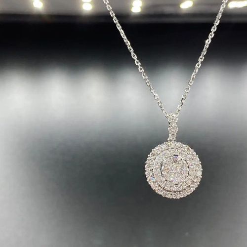 Huitan Geometric Pendant Necklace – Trendy Fashion Accessory - XL438