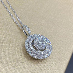 Huitan Geometric Pendant Necklace – Trendy Fashion Accessory - XL438