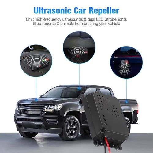 Ultrasonic Pest Control Device - Non-Toxic Protection for Vehicles