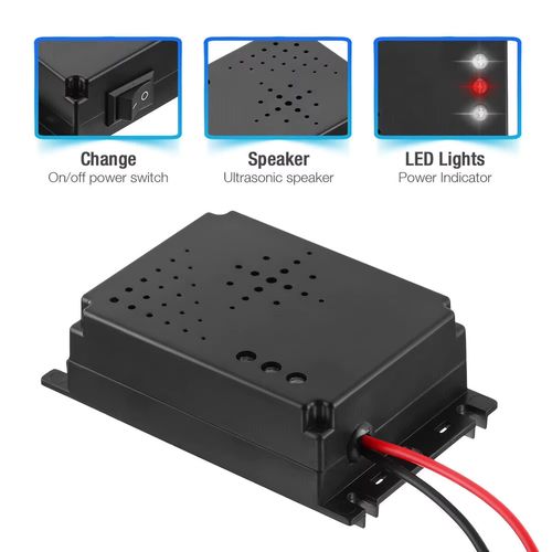 Ultrasonic Pest Control Device - Non-Toxic Protection for Vehicles
