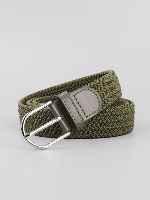 Elastic Canvas Belts - Versatile Knitted Tactical Strap for Casual Wear