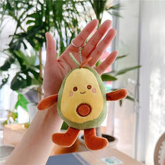 Y2E2noa Avocado Plush Keychain - Stylish & Versatile Accessory - 1pc