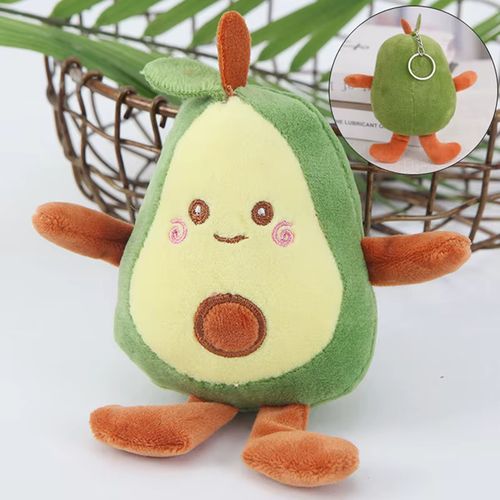 Y2E2noa Avocado Plush Keychain - Stylish & Versatile Accessory - 1pc