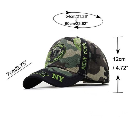 Jiangxihuitian 3D Embroidery Cap - Adjustable Outdoor Baseball Hat
