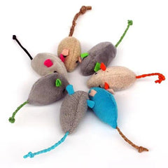 DOORSACCERY Plush Mouse Cat Toy - Interactive Fun for Cats & Kittens - 03