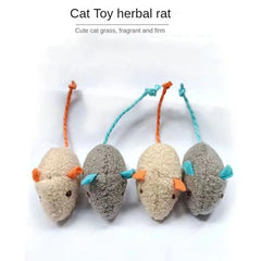 DOORSACCERY Plush Mouse Cat Toy - Interactive Fun for Cats & Kittens - 03