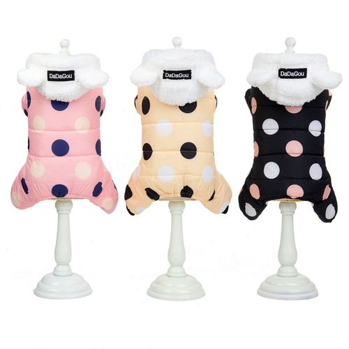 Warm Imitation Fur Coat for Dogs - Fashionable Autumn/Winter Pet Clothes