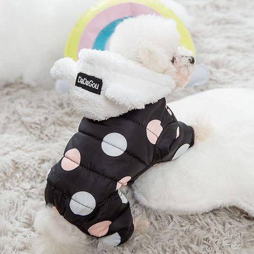 Warm Imitation Fur Coat for Dogs - Fashionable Autumn/Winter Pet Clothes