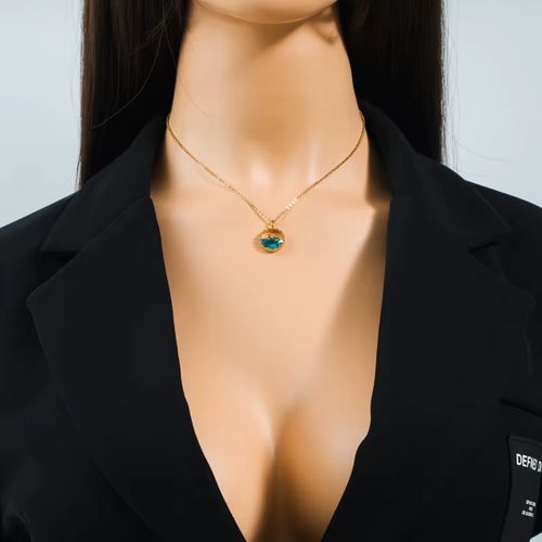EILIECK Pendant Necklace - Mood Tracker - Trendy Fashion Accessory - N203