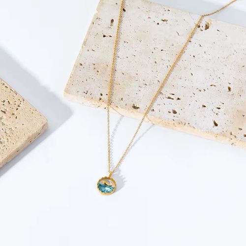 EILIECK Pendant Necklace - Mood Tracker - Trendy Fashion Accessory - N203