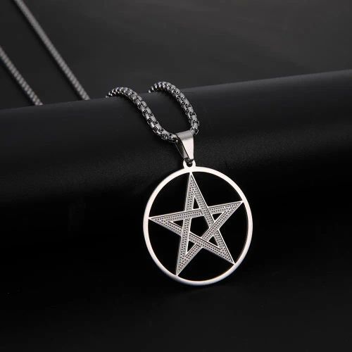 Skyrim Stainless Steel Pendant Necklace - Durable & Trendy Design