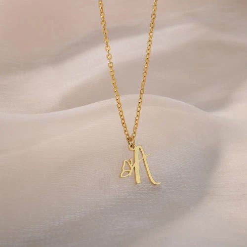 HPTOTMG Stainless Steel Pendant Necklace - Trendy & Durable Design
