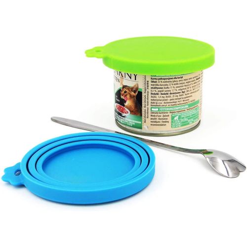 Food Silicone Sealing Cover - Reusable Fresh-keeping Lid for Pet Supplies