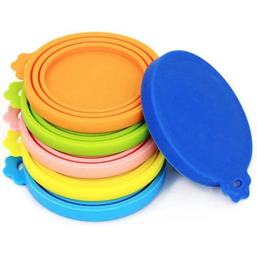 Food Silicone Sealing Cover - Reusable Fresh-keeping Lid for Pet Supplies