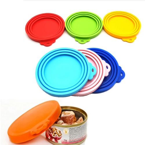 Food Silicone Sealing Cover - Reusable Fresh-keeping Lid for Pet Supplies