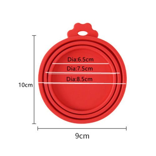Food Silicone Sealing Cover - Reusable Fresh-keeping Lid for Pet Supplies