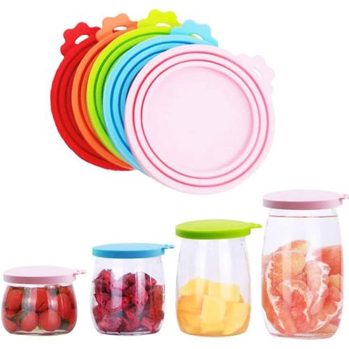Food Silicone Sealing Cover - Reusable Fresh-keeping Lid for Pet Supplies