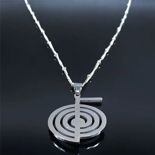 AFAWA Stainless Steel Trendy Mood Tracker Pendant Necklace
