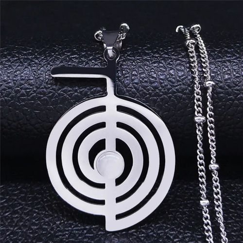 AFAWA Stainless Steel Trendy Mood Tracker Pendant Necklace