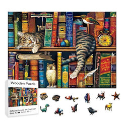Animal Wooden Jigsaw Puzzle for Adults - Intelligence & Fun Games