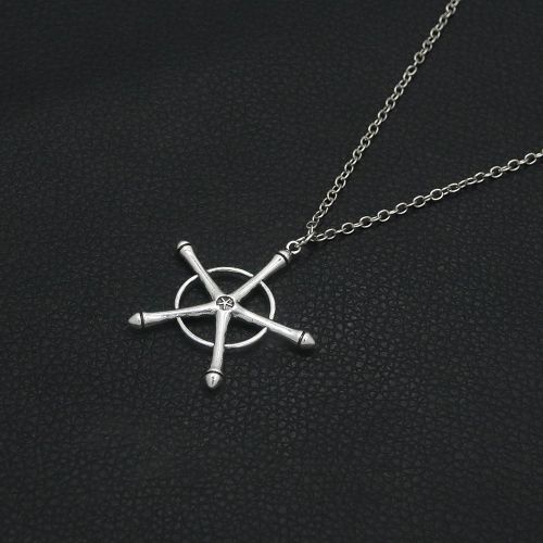 SONGCHANGJEWELRY Bleach Quincy Pendant Necklace - Stylish Cosplay Accessory