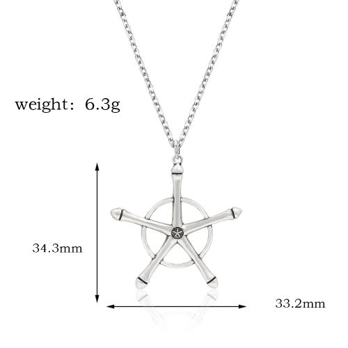 SONGCHANGJEWELRY Bleach Quincy Pendant Necklace - Stylish Cosplay Accessory