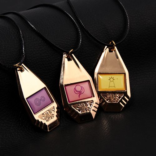 Rongji Jewellery Digimon Adventure Pendant Necklace - Trendy Gift