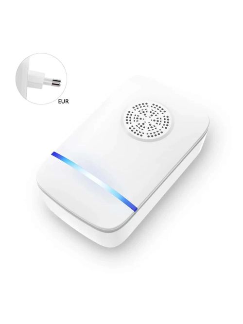 Ultrasonic Insect Repellent - Effective Pest Control for Home Use - WHITE