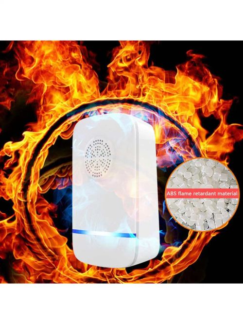 Ultrasonic Insect Repellent - Effective Pest Control for Home Use - WHITE