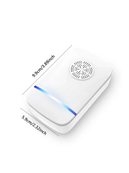 Ultrasonic Insect Repellent - Effective Pest Control for Home Use - WHITE