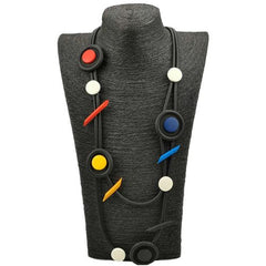 Gothic Multicolor Pendant Necklace for Trendy Fashion Lovers - colorful