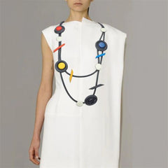 Gothic Multicolor Pendant Necklace for Trendy Fashion Lovers - colorful