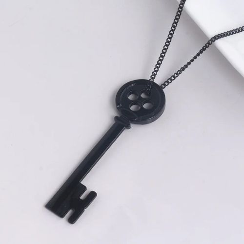 SONGCHANGJEWELRY Coraline Necklace with Green Stone - Trendy Gift
