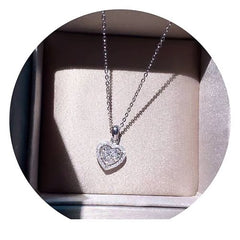 Huitan Trendy Geometric Pendant Necklace – Elegant Wedding Accessory - XL791