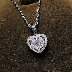 Huitan Trendy Geometric Pendant Necklace – Elegant Wedding Accessory - XL791