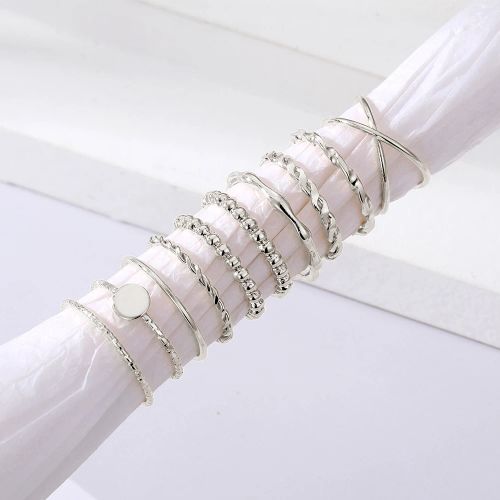 IFMIA Fashion Cross Rings Set - High Quality Geometric Cocktail Rings