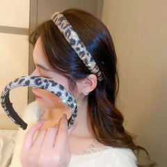 Trendy Rhinestone Geometric Headband for Elegant Occasions
