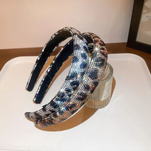 Trendy Rhinestone Geometric Headband for Elegant Occasions