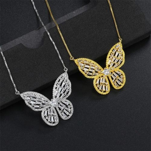Personalised Butterfly Necklace - Classic White Stainless Steel Jewellery