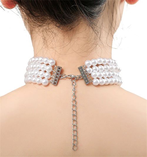 Trendy Pearl Necklace - Vintage Style - Perfect Occasion Accessory