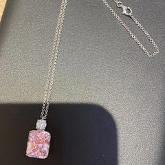 Huitan XL1013 Geometric Pendant Necklace - Trendy Fashion Accessory - 45cm / XL1013