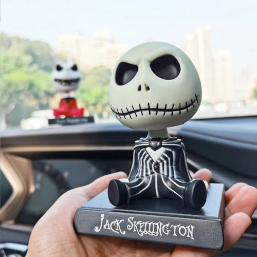 Disney Jack Skellington Bobble Head Doll - Collectible PVC Action Figure - 12cm Jack Skelington / With Box