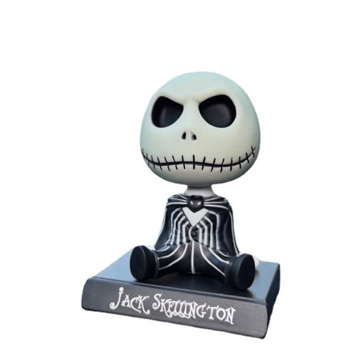 Disney Jack Skellington Bobble Head Doll - Collectible PVC Action Figure - 12cm Jack Skelington / With Box