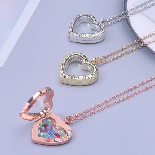 Trendy Heart-Shaped Pendant Necklace - Personalised Fashion Jewellery
