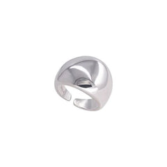 FOXANRY Minimalist Geometric Rings - Allergy Free Fashion Jewelry - Ring / resizable