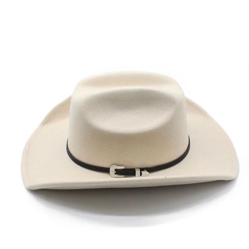JIANGXIHUITIAN Stylish Wide Brim Fedora Hat for All Seasons