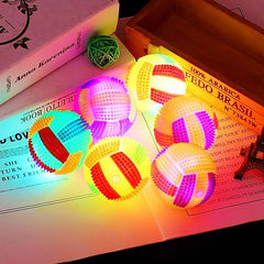 Multicolour LED Light Sound Ball - Fun Interactive Dog Toy