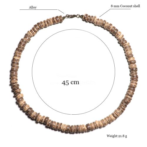 Minimalist Wenge Wood Choker Necklace - Stylish Accessory Gift