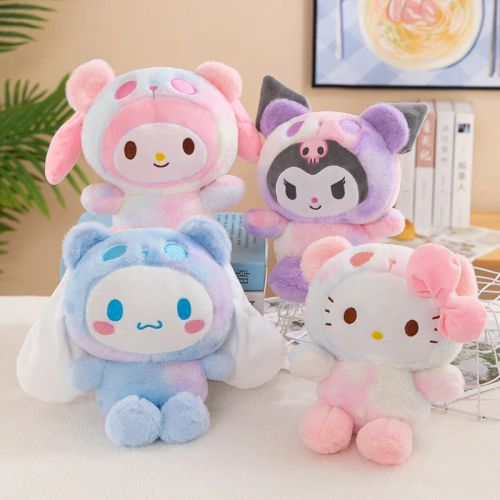 Sanrio Kuromi Plush Toy - Adorable Pineapple Doll for Ages 3 and Up
