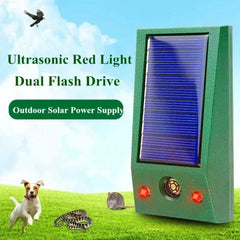 Ultrasonic Bird Repeller with LED Lights - Effective Pest Control Solution - Z116A